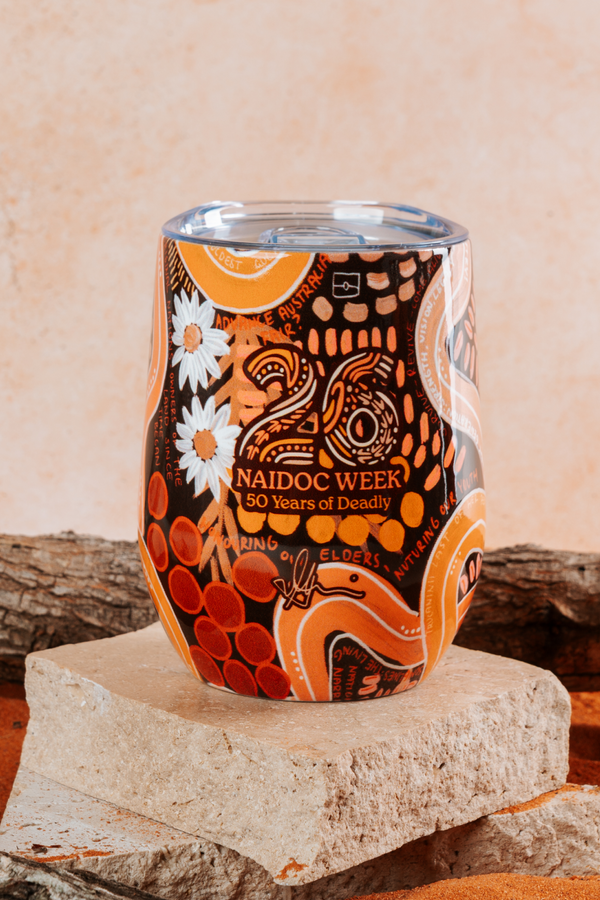 Still Deadly NAIDOC 2026 Vacuum Insulated Double Walled Stainless Steel Travel Mug