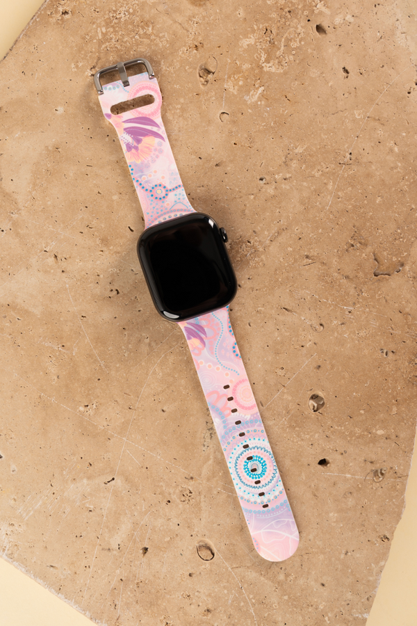Paths That Brought Us Here NAIDOC 2026 Silicon Apple Watch Strap