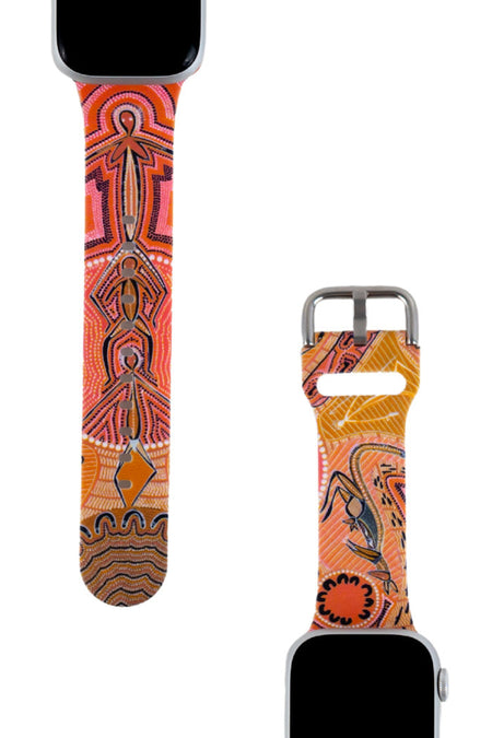 Leaving Footprints NAIDOC 2025 Silicon Apple Watch Strap - FREE GIFT
