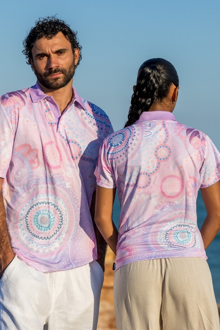 Paths That Brought Us Here Women's Fitted Polo Shirt