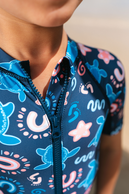 Saltwater Country Toddler Sunsuit