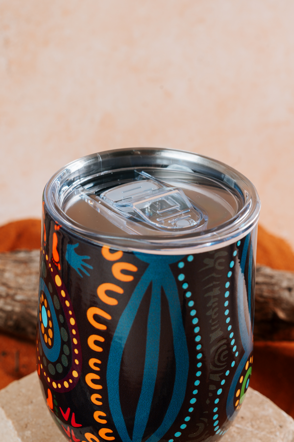 An Abundance Of Culture NAIDOC 2026 Vacuum Insulated Double Walled Stainless Steel Travel Mug