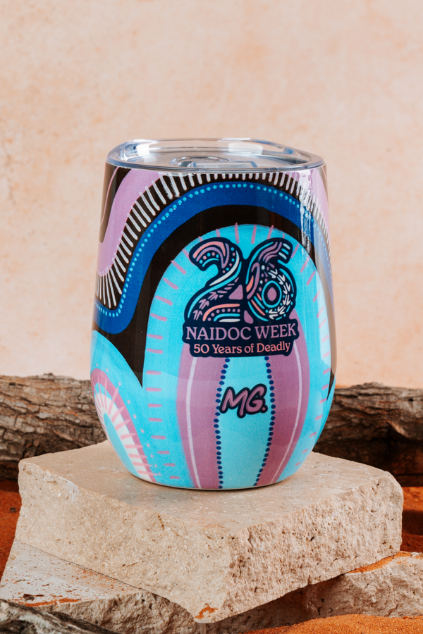 50 Shades Of Deadly NAIDOC 2026 Vacuum Insulated Double Walled Stainless Steel Travel Mug