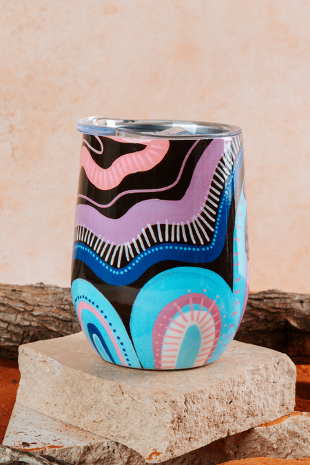 50 Shades Of Deadly NAIDOC 2026 Vacuum Insulated Double Walled Stainless Steel Travel Mug