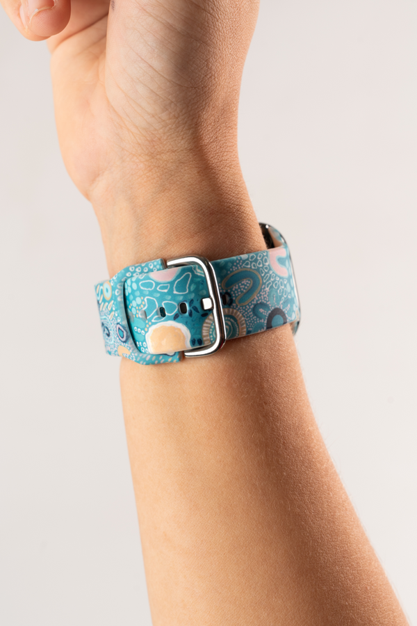 Moorditj Koorliny (Strong Journey) NAIDOC 2026 Silicon Apple Watch Strap