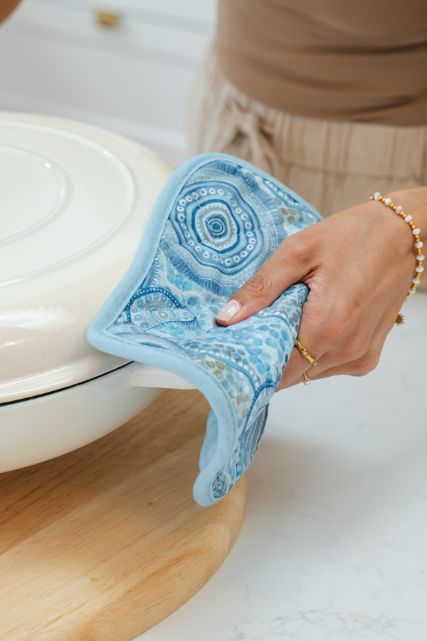 The Space Between Poly Cotton Pot Holder (2 Pack)