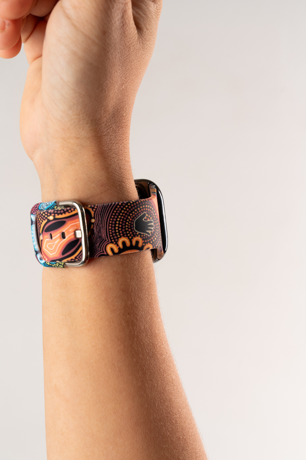 Gadi NAIDOC 2026 Silicon Apple Watch Strap