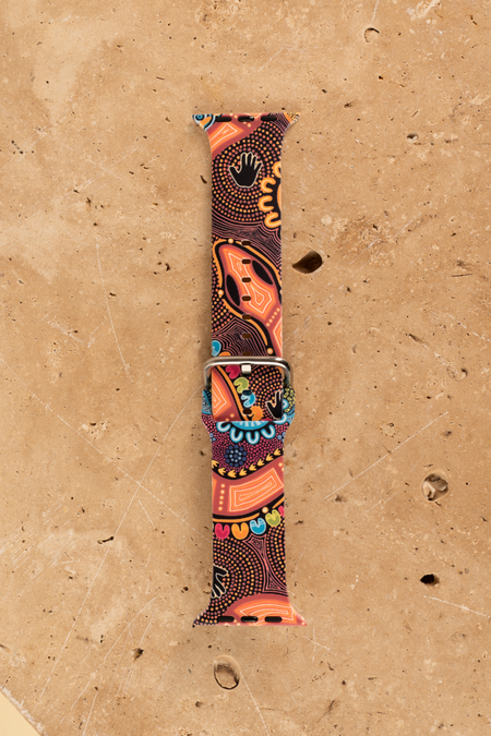 Gadi NAIDOC 2026 Silicon Apple Watch Strap - FREE GIFT