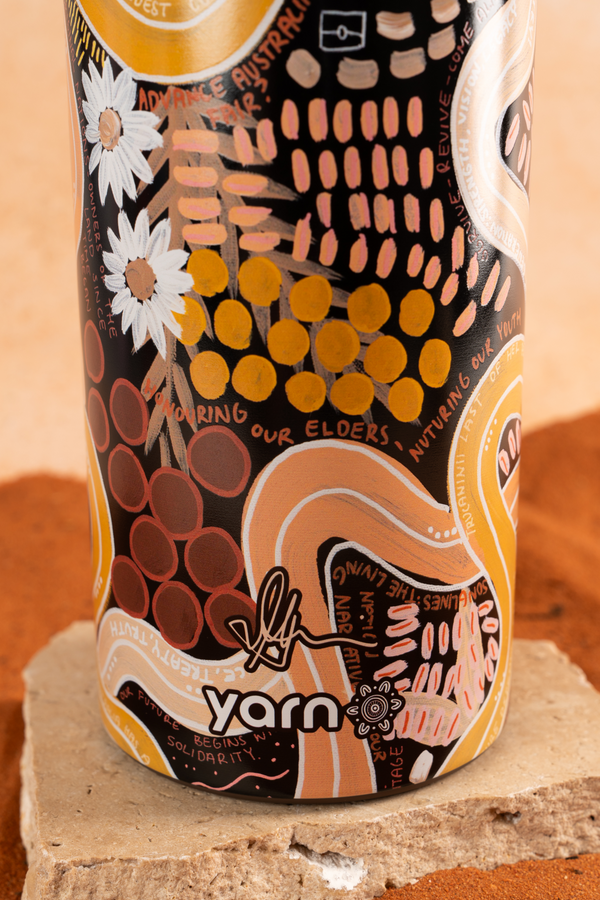 Still Deadly NAIDOC 2026 1L Insulated Stainless Steel Drink Bottle with Handle