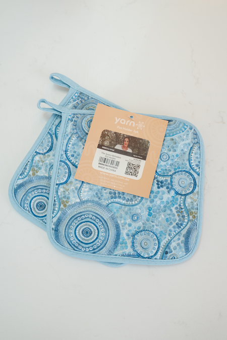 The Space Between Poly Cotton Pot Holder (2 Pack)