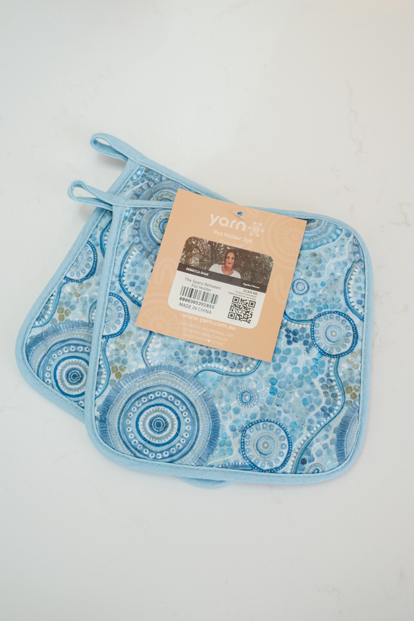 The Space Between Poly Cotton Pot Holder (2 Pack)