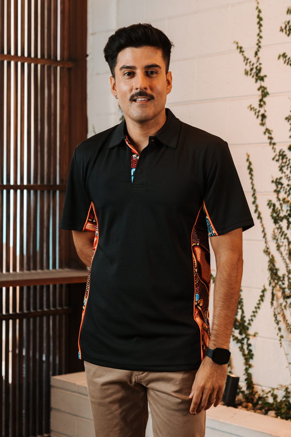 Gadi NAIDOC 2026 Bamboo (Simpson) Unisex Polo Shirt