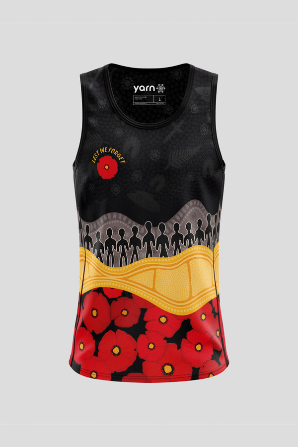 Legacy of the ANZACS Unisex Training Singlet