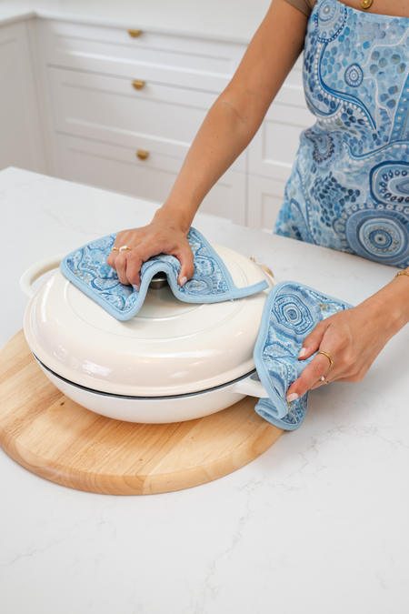 The Space Between Poly Cotton Pot Holder (2 Pack)