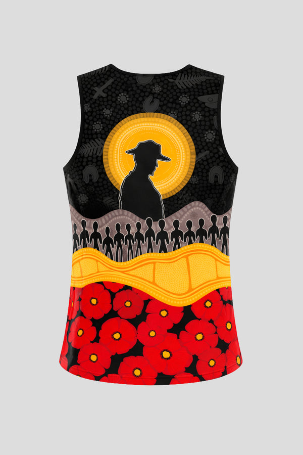 Legacy of the ANZACS Unisex Training Singlet