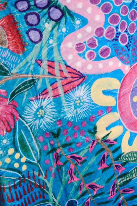 A Chapter Closing Flannel Throw Blanket (150cm x 200cm)