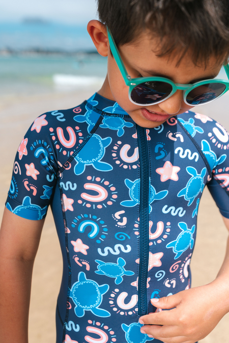 Saltwater Country Toddler Sunsuit