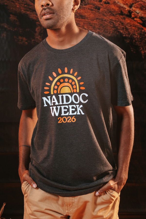 (Bulk) Core NAIDOC Week 2026 Ash Marle Cotton Everyday Unisex T-Shirt