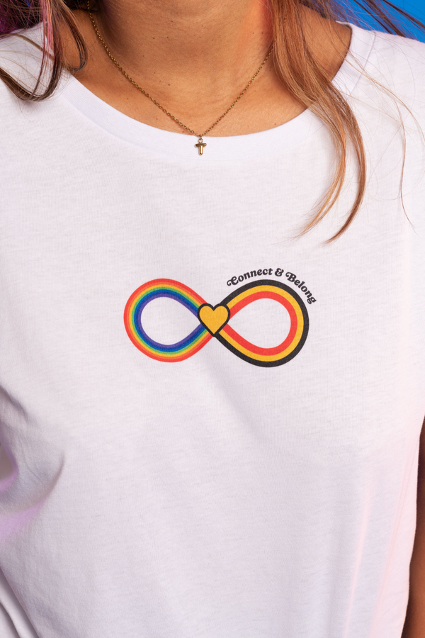 Pride Unity White Cotton Everyday Women's T-Shirt