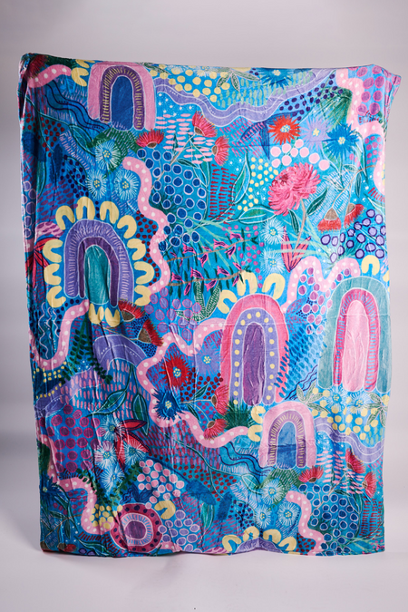 A Chapter Closing Flannel Throw Blanket (150cm x 200cm)