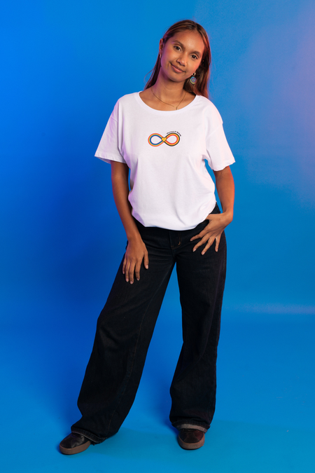 Pride Unity White Cotton Everyday Women's T-Shirt