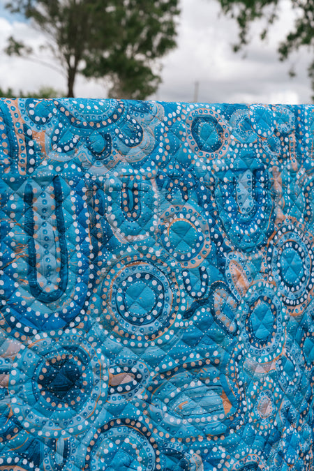 Yinaagirbang XL Sand Free Premium Quilted Picnic Rug (200cm x 200cm)