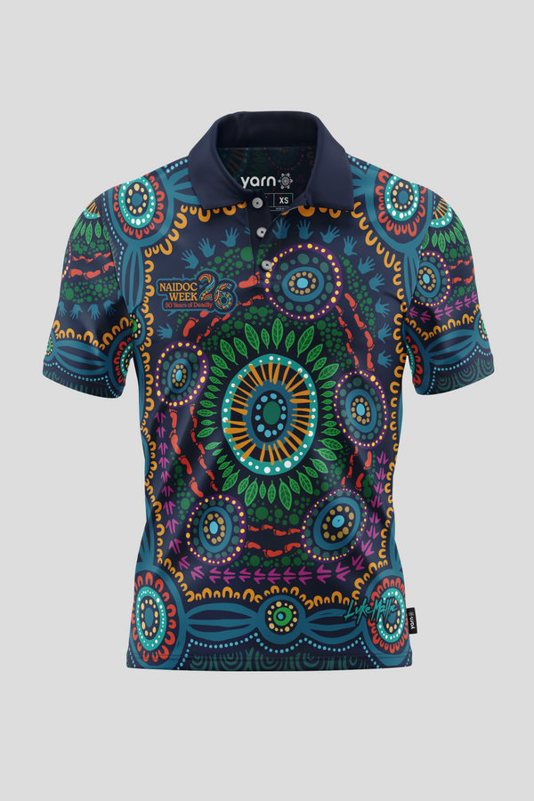 An Abundance Of Culture NAIDOC 2026 Unisex Polo Shirt