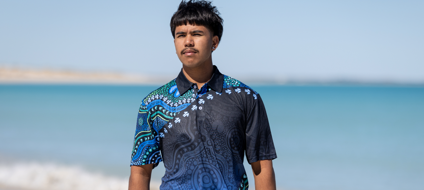 Aboriginal Men's Polo Shirts
