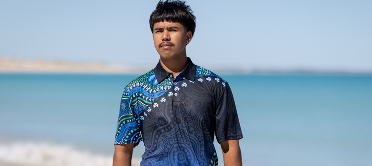 Aboriginal Men's Polo Shirts