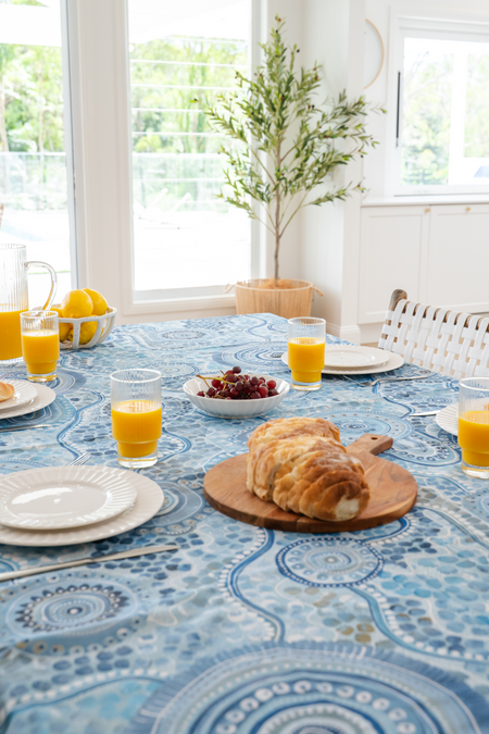 The Space Between Poly Cotton Tablecloth (240cm x 150cm)