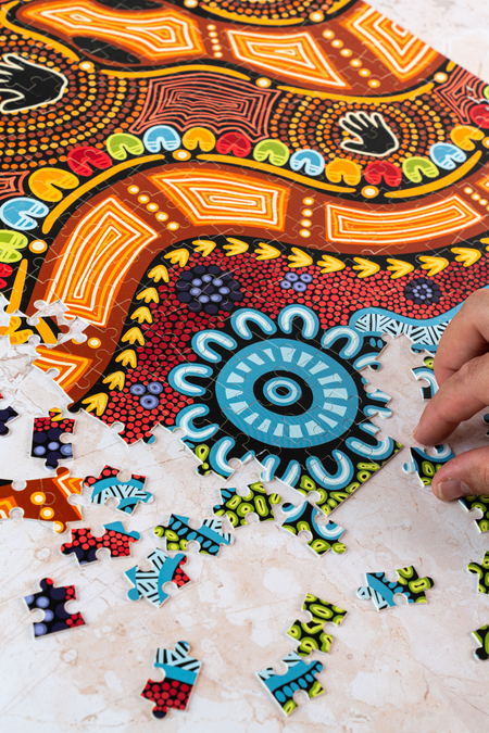 Gadi NAIDOC 2026 500 Piece Indigenous Artwork Puzzle