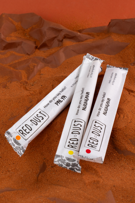 Red Dust Compostable Bamboo Toothbrush