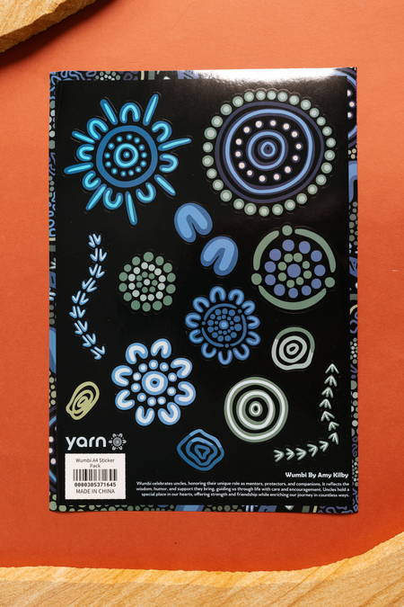 Wumbi A4 Sticker Pack (3 Pack)