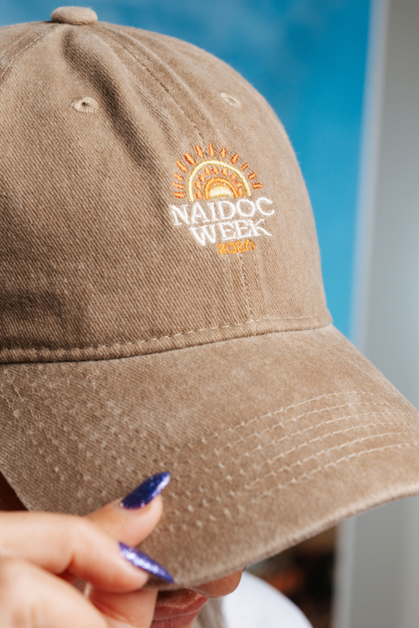NAIDOC 2026 Icon Sand Vintage Washed Cap