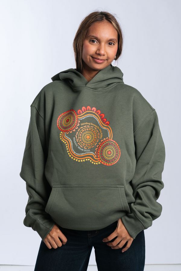 Standing Strong NAIDOC Week 2026 Premium Cypress Cotton Blend Unisex Hoodie