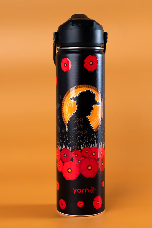 Legacy of the ANZACS Stainless Steel 750mL Drink Bottle