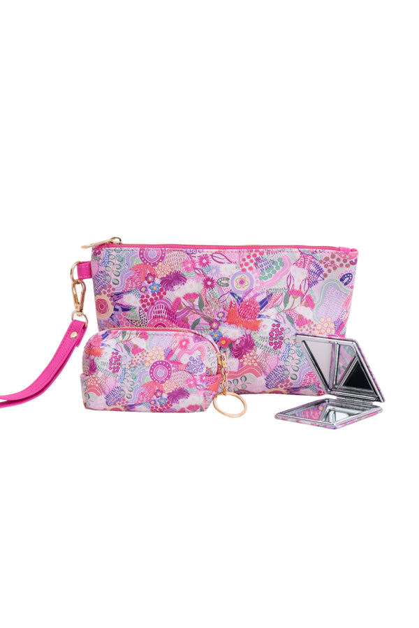 Flowers Along The River Toiletry Set