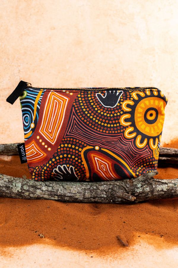 Gadi NAIDOC 2026 Canvas Pouch & Organiser