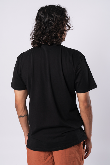 Winds of Hope, Sea of Glory Black Cotton Crew Neck Unisex T-Shirt