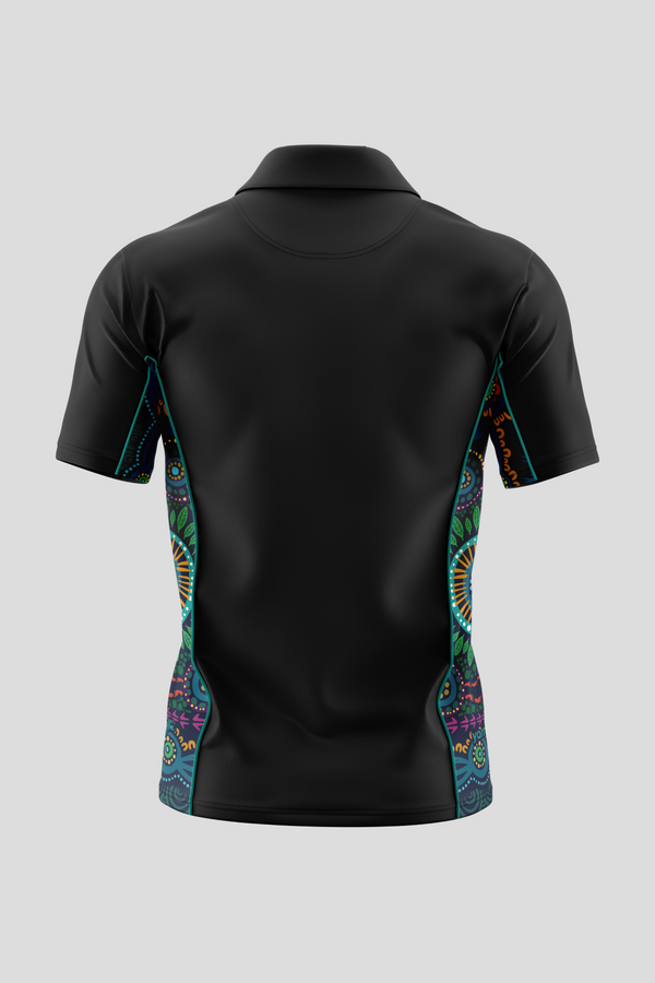 An Abundance Of Culture NAIDOC 2026 Bamboo (Simpson) Unisex Polo Shirt