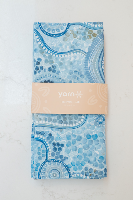 The Space Between Poly Cotton Placemat (4 Pack)