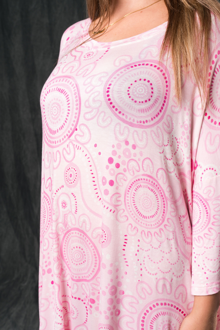 Sacred Women's Way Bamboo Oversized Sleep Tee