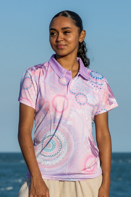 Paths That Brought Us Here Women's Fitted Polo Shirt