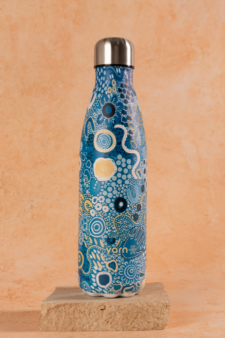 Moorditj Koorliny (Strong Journey) NAIDOC 2026 Vacuum Insulated Double Walled Stainless Steel Water Bottle