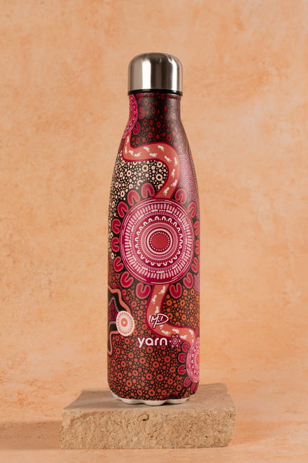 Celebration Through Generations NAIDOC 2026 Vacuum Insulated Double Walled Stainless Steel Water Bottle