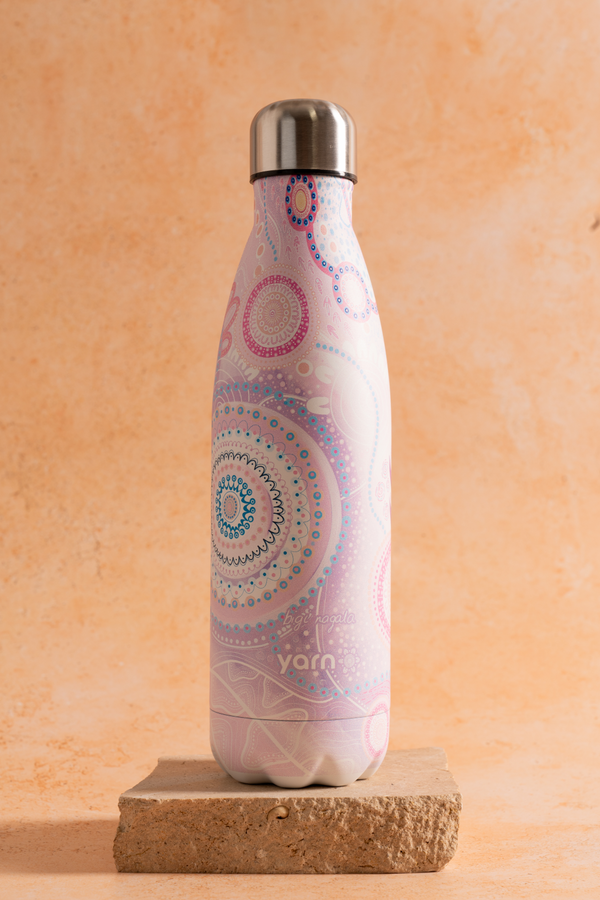Paths That Brought Us Here NAIDOC 2026 Vacuum Insulated Double Walled Stainless Steel Water Bottle