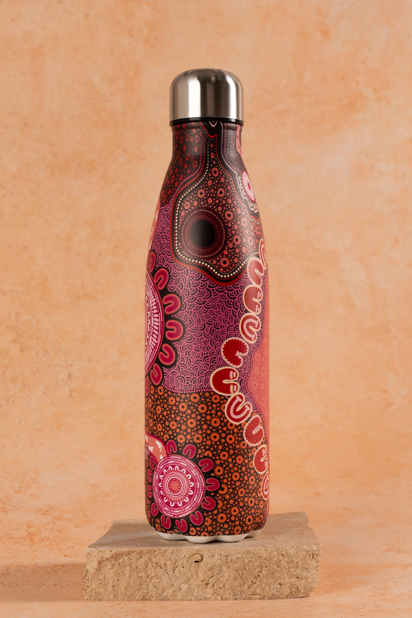 Celebration Through Generations NAIDOC 2026 Vacuum Insulated Double Walled Stainless Steel Water Bottle