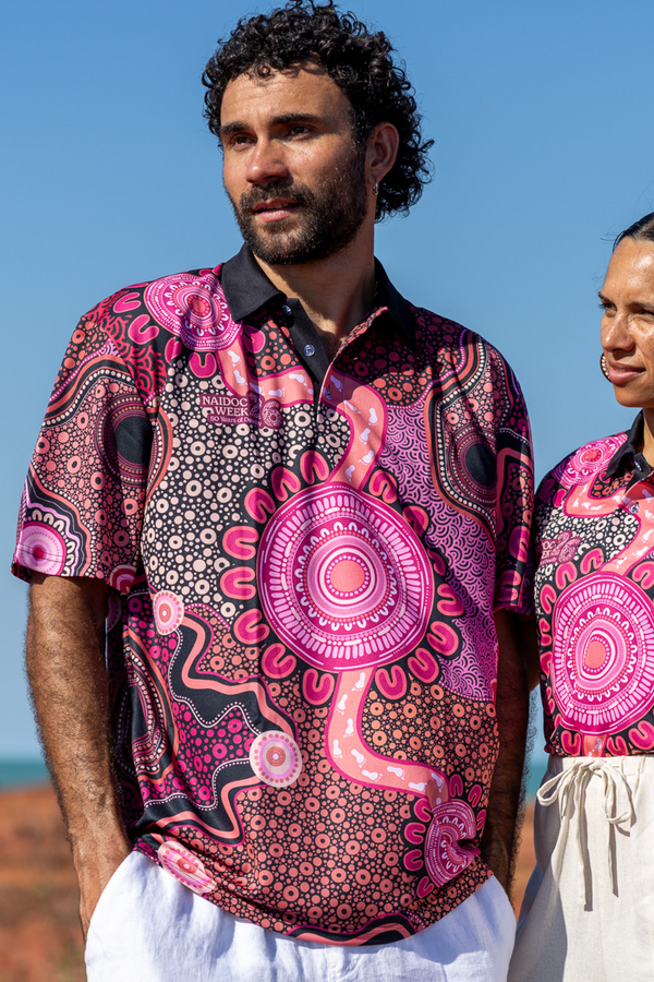 Celebration Through Generations NAIDOC 2026 Unisex Polo Shirt