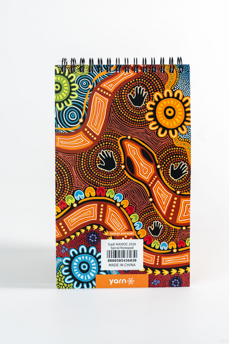 Gadi NAIDOC 2026 Spiral Notepad