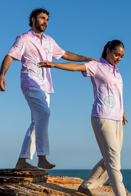 Paths That Brought Us Here Women's Fitted Polo Shirt